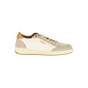 Blauer White Leather Men Men's Sneaker